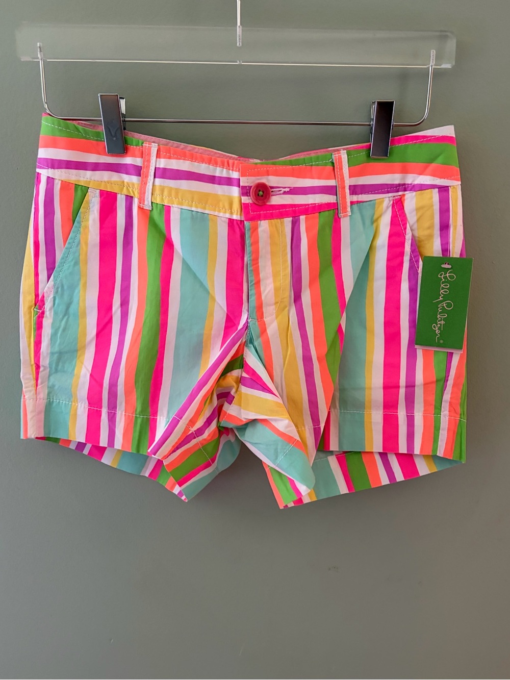 Lilly Pulitzer spicy stripe shorts